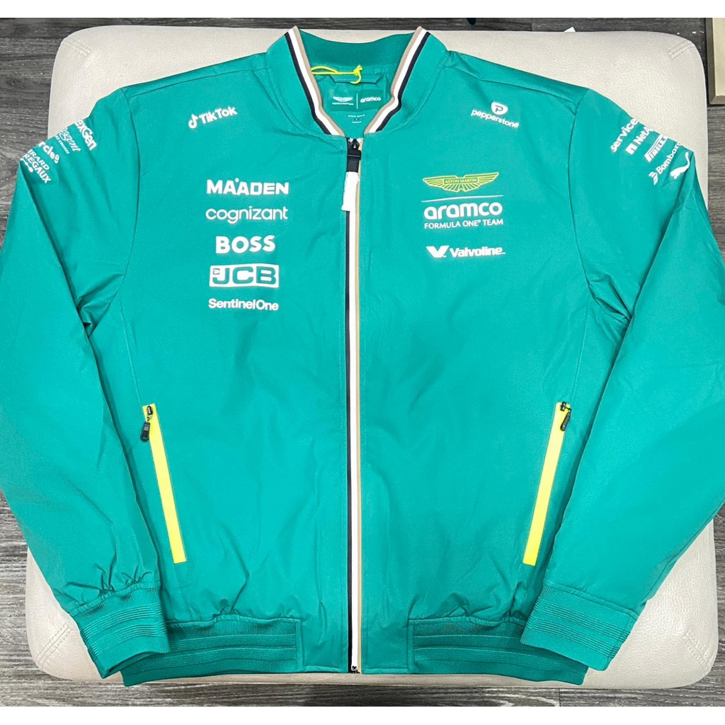 aston martin formula F1 bomber jacket