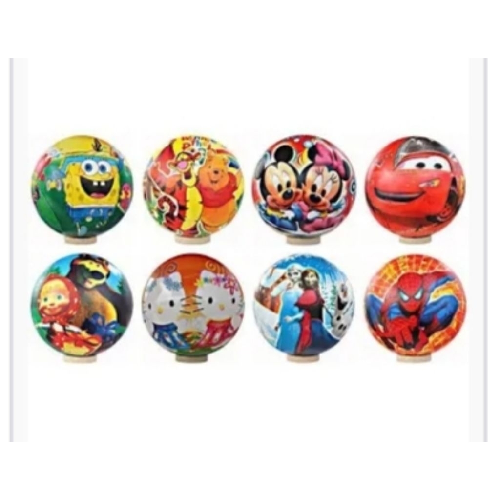 mainan anak-anak bola karakter