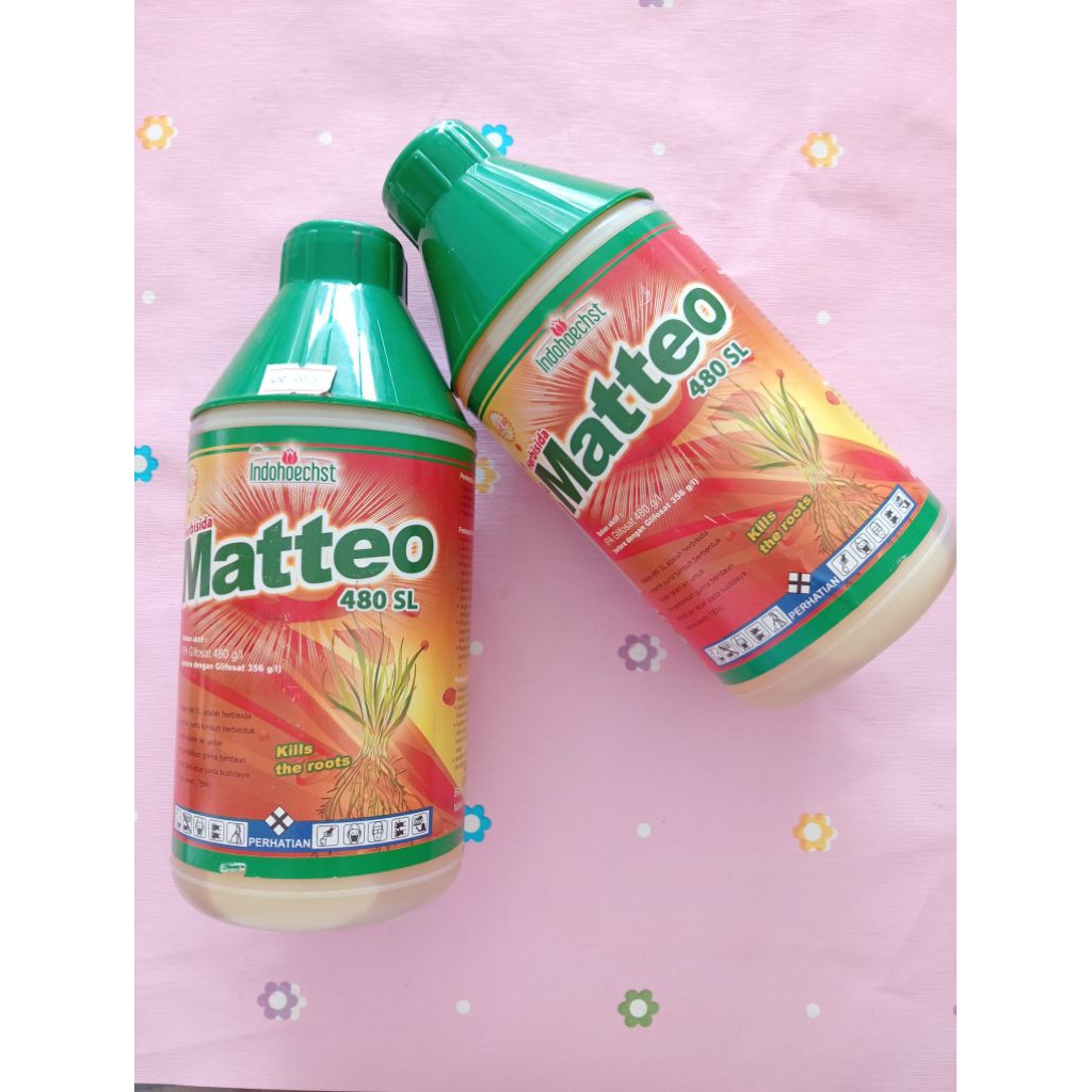 TERMURAH | Herbisida MATTEO 480 SL isi bersih: 1 Liter