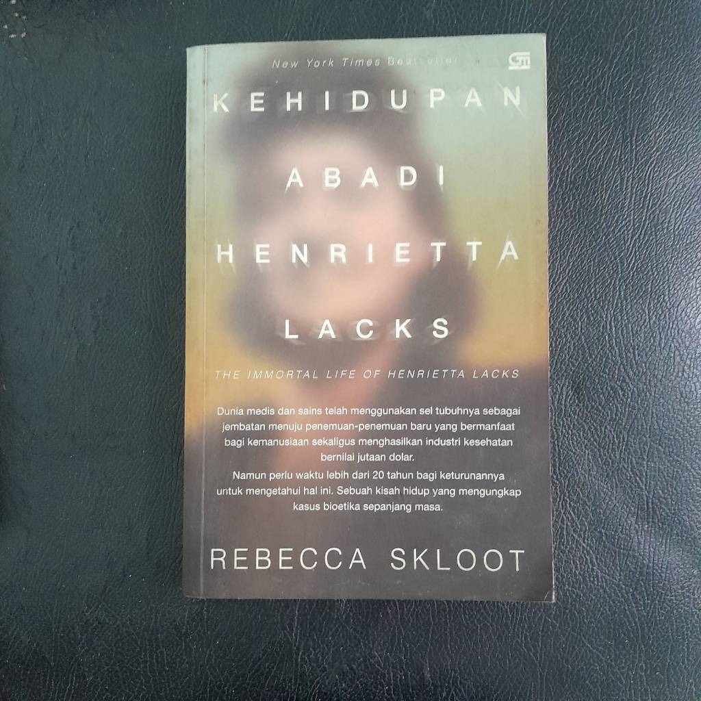 [Non-Fiksi] Kehidupan Abadi Henrietta Lacks - Rebecca Skloot (Preloved)