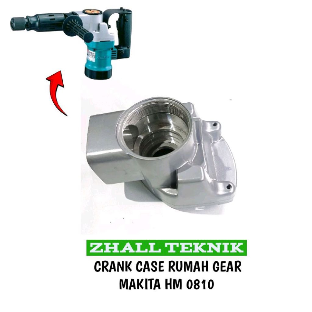 crank case untuk Makita HM 0810 mesin Jack hammer 5 kg rumah gear makita