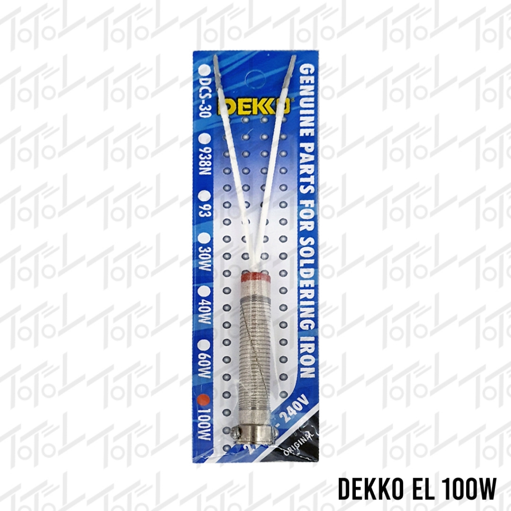 DEKKO ELEMEN SOLDER 100 WATT - ELEMENT SOLDER DEKO 100 W ORIGINAL