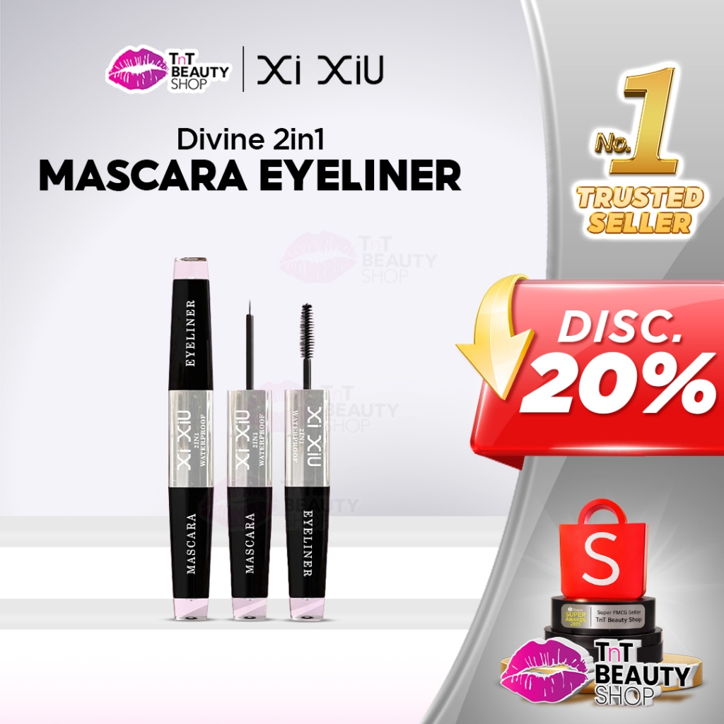 Xi Xiu Mascara & Eyeliner 2in1 New | Tnt Beauty Shop