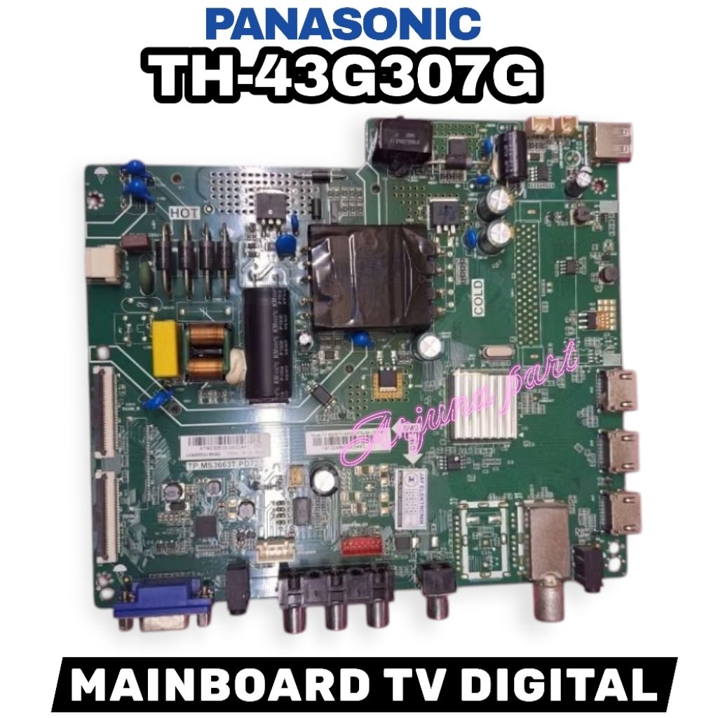 MB TV PANASONIC TH-43G307G / MAINBOARD TV PANASONIC TH-43G307G / MESIN TV PANASONIC TH-43G307G / MOD