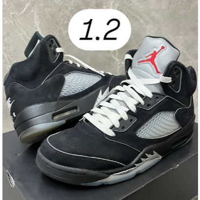 Air Jordan 5 Retro OG Black Metallic Reimagined SIZE 42,5 LIKENEW