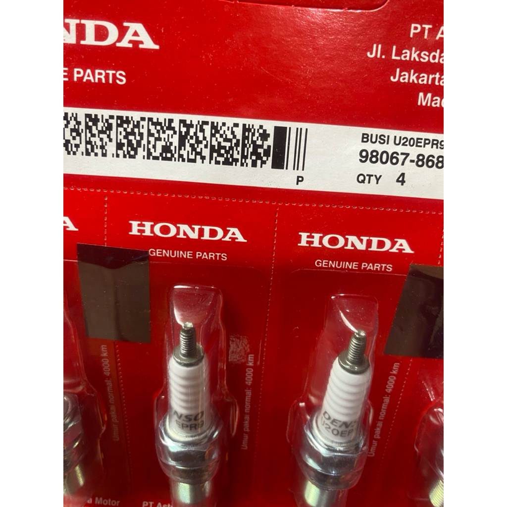 busi u20epr9 kharisma supra x 125fi supra x 125 injection