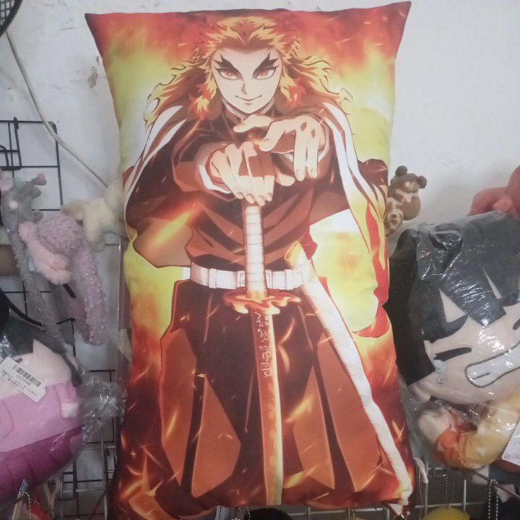 Official Keychain Plush KYOJURO RENGOKU DEMON SLAYER/ DS/ Gantungan Kunci Boneka/ Ganci Boneka ORIGI