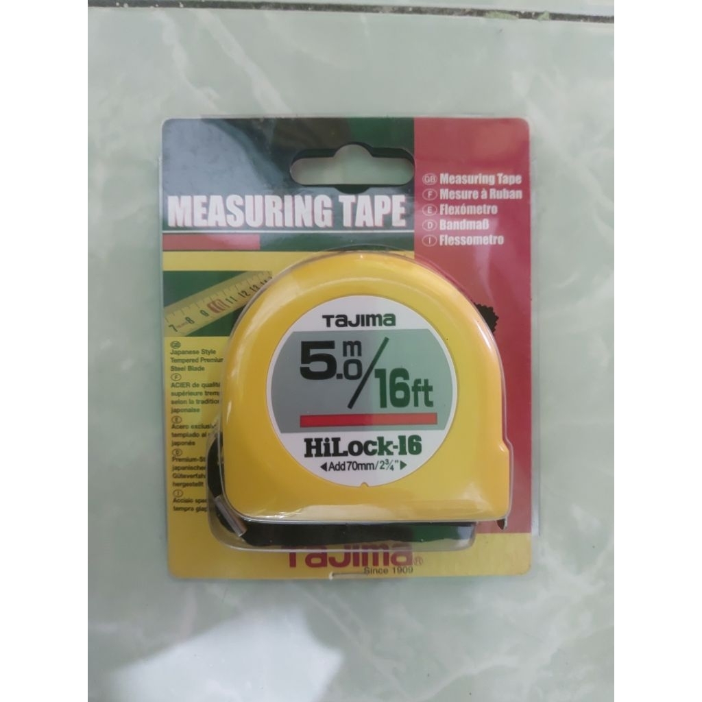 meteran tajima 5 meter