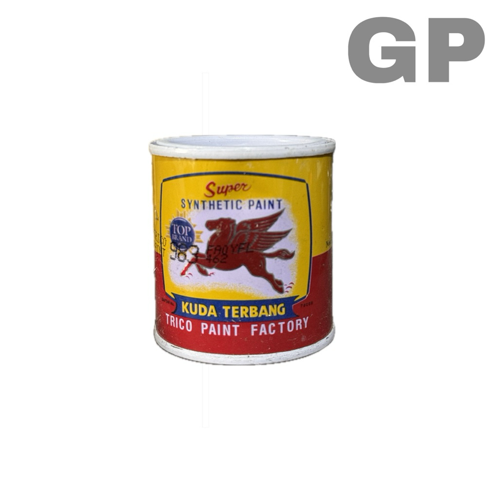 Kuda Terbang 100cc || Cat Minyak || Besi,Kayu || merah, hijau, biru, coklat