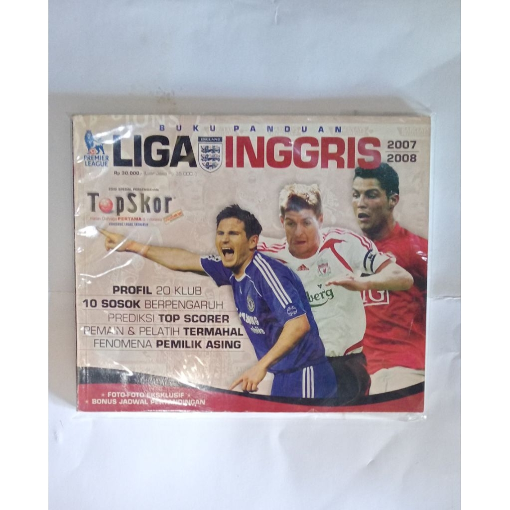 Buku Panduan Liga Italia dan Liga Inggris musim 2007/08