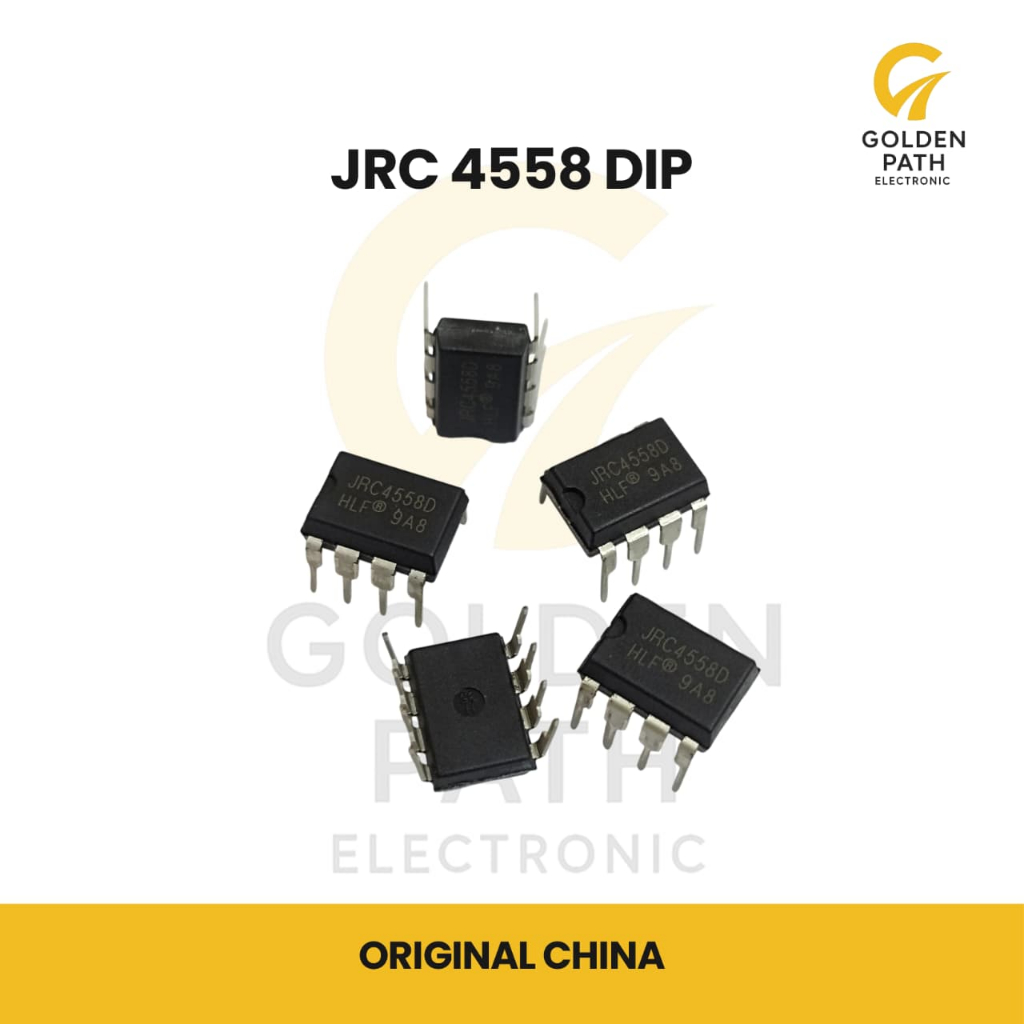 [GROSIR] IC JRC 4558D DIP 8P KW SUPER GRADE A KUALITAS ORIGINAL / BAGUS