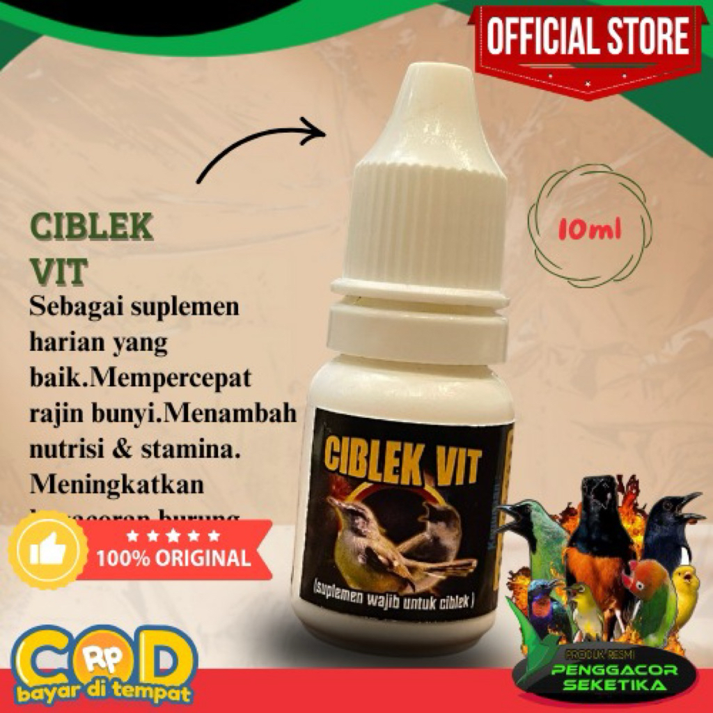 CIBLEK VIT suplemen ciblek gacor