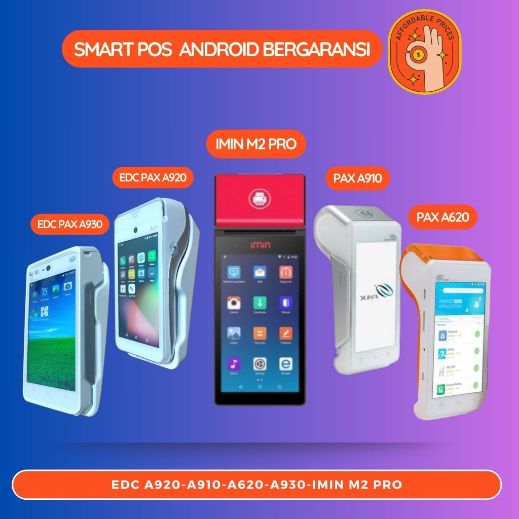 PRINTER EDC PAX A930 PRINTER DIGITALISASI SPBU PERTAMINA