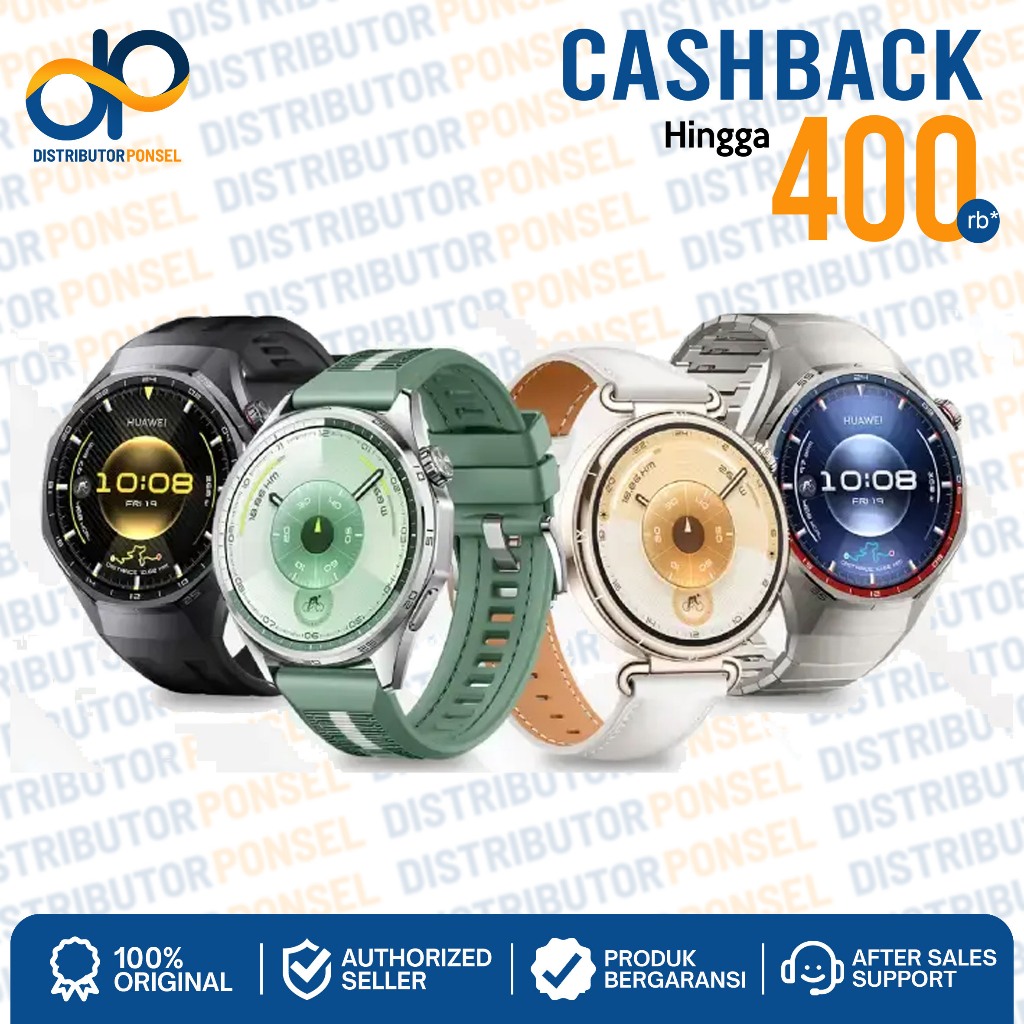 HUAWEI Watch GT6 Pro GT 6 41mm 46mm Black Brown Titanium Garansi Resmi