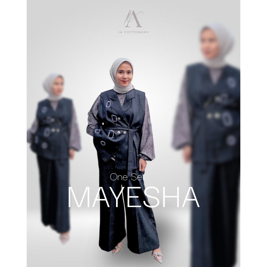 IA Cottonary - Mayesha set one set wanita