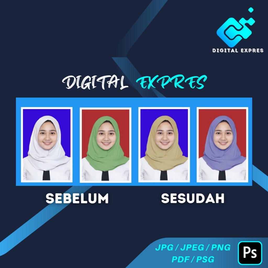 REMIUM EDITING PAS FOTO/EDIT FOTO LAMARAN KERJA/EDIT FOTO GANTI JAZ/EDIT FOTO GANTU KEMEJA/BLAZER