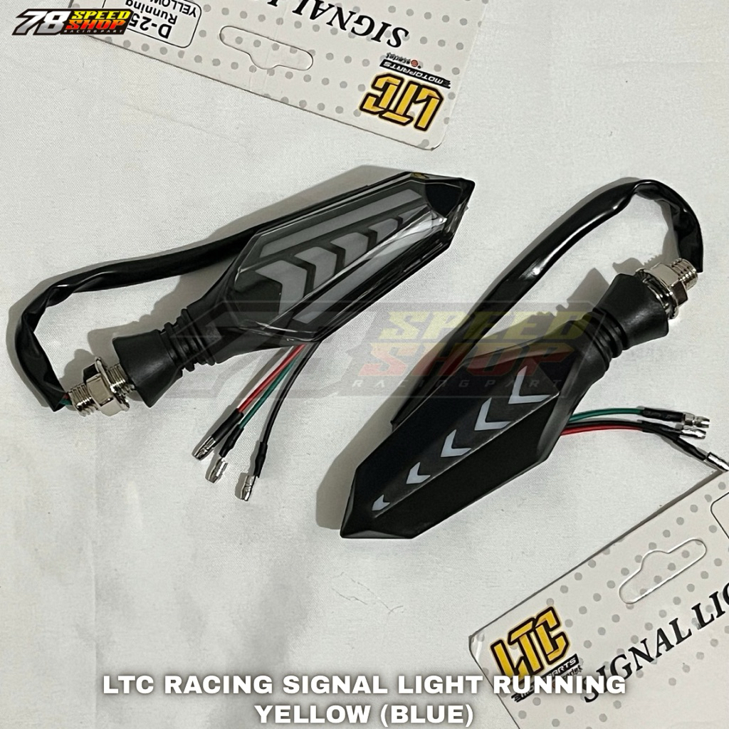 SEIN SEN LAMPU MINIMALIS SLIM UNIVERSAL LTC SEIN RUNNING WARNA BIRU MERAH SEIN VARIO 125 150 VARIO A