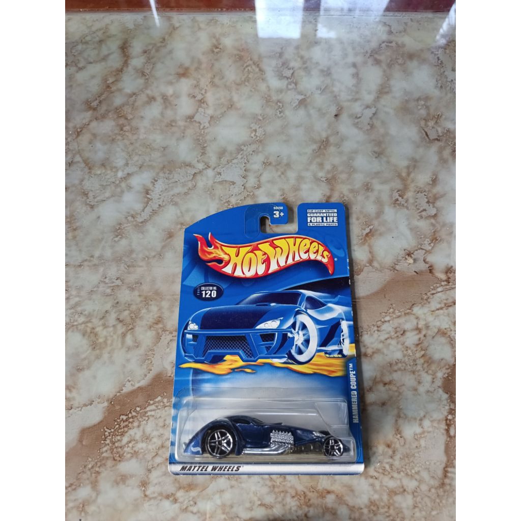 HAMMERED COUPE Hot Wheels Blue Card Tahun 2000