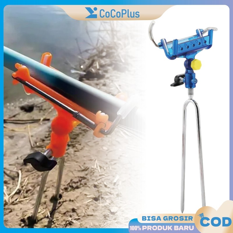 Bracket Joran Pancing 360° Adjustable Dudukan Cagak Joran yang Kuat dan Stabil untuk Memancing di La