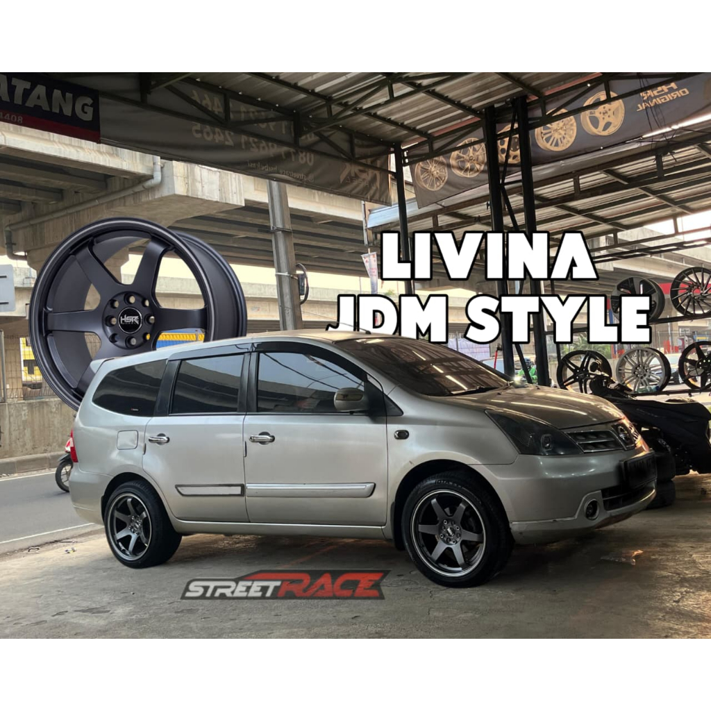 VELG MOBIL LIVINA AVANZA JAZZ YARIS RING 17 PCD 4X100/4X114.3
