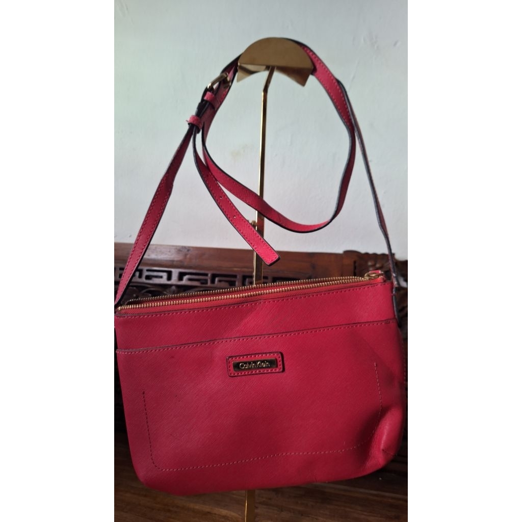 PRELOVED CALVIN_KLEIN_CK_ Sling Bag Tas Slempang wanita