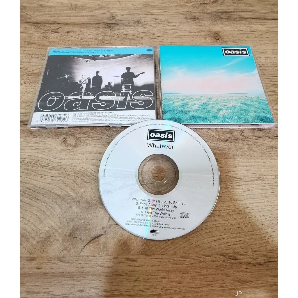 OASIS / WHATEVER  / JAPAN PRESS CD