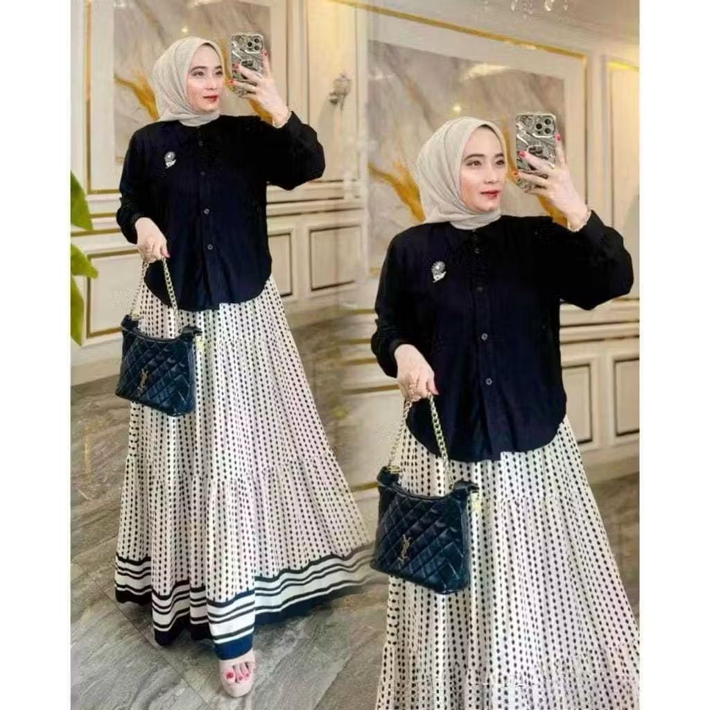 Stelam Wanita Muslim 2026 Pakaian Muslim 2026 Lebaran Onest Wnta 2026 Viral Seyelan Cod 2026 Stell L