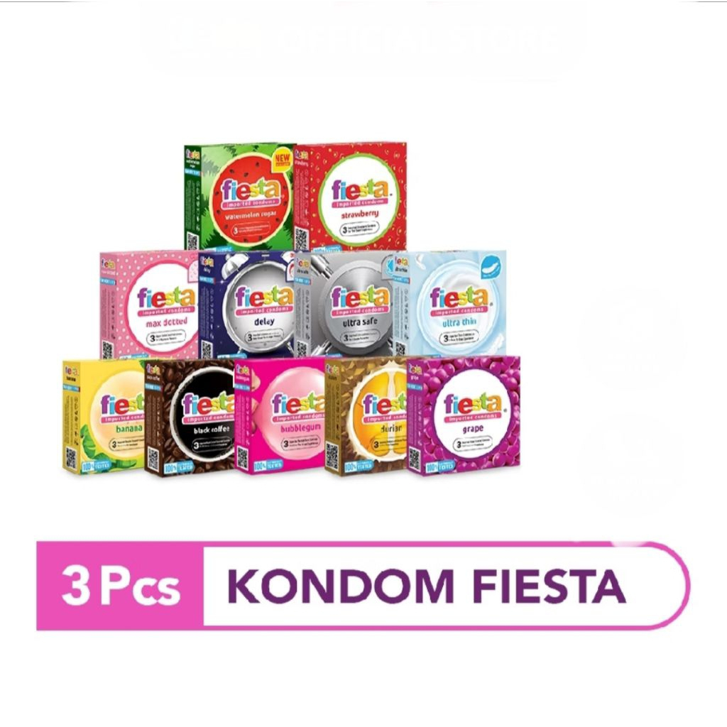 Fiesta Imported Condoms - All Varian