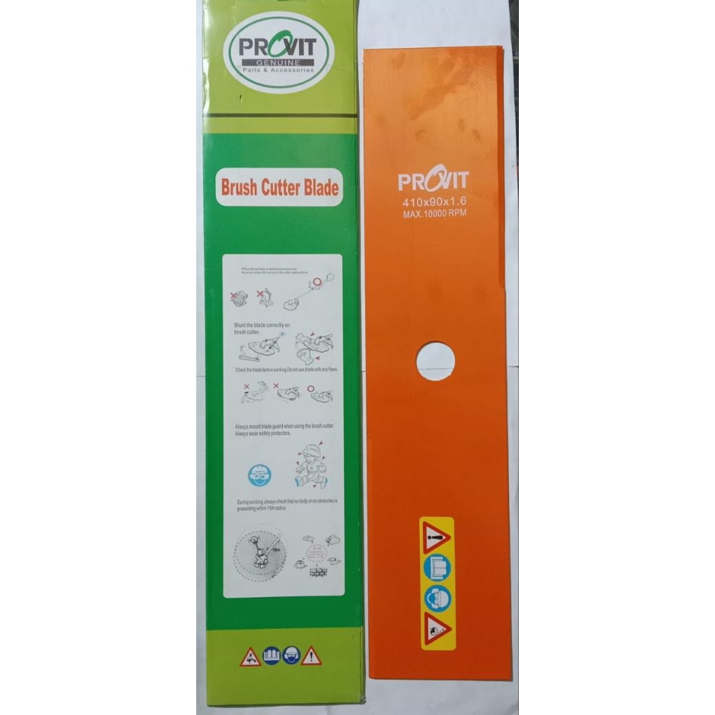 Pisau Potong Rumput Panjang 45cm Brush Cutter Blade