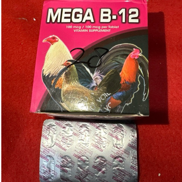MEGA B-12 Vitamin suplement ayam