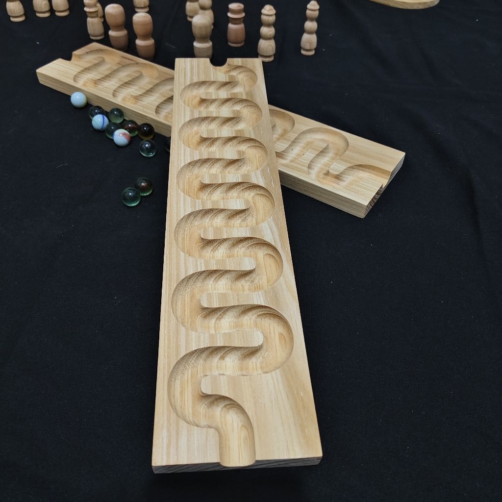 marble run / jalur kelereng wave panjang 50cm