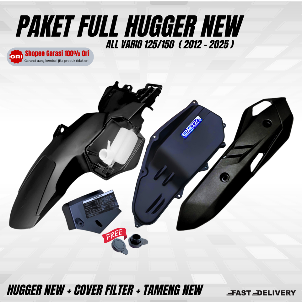 HUGGER AIRBLADE Spakbor kolong Vario 125 HUGER VARIO 150 New hugger pcx 150 2025 Ori Vietnamparts