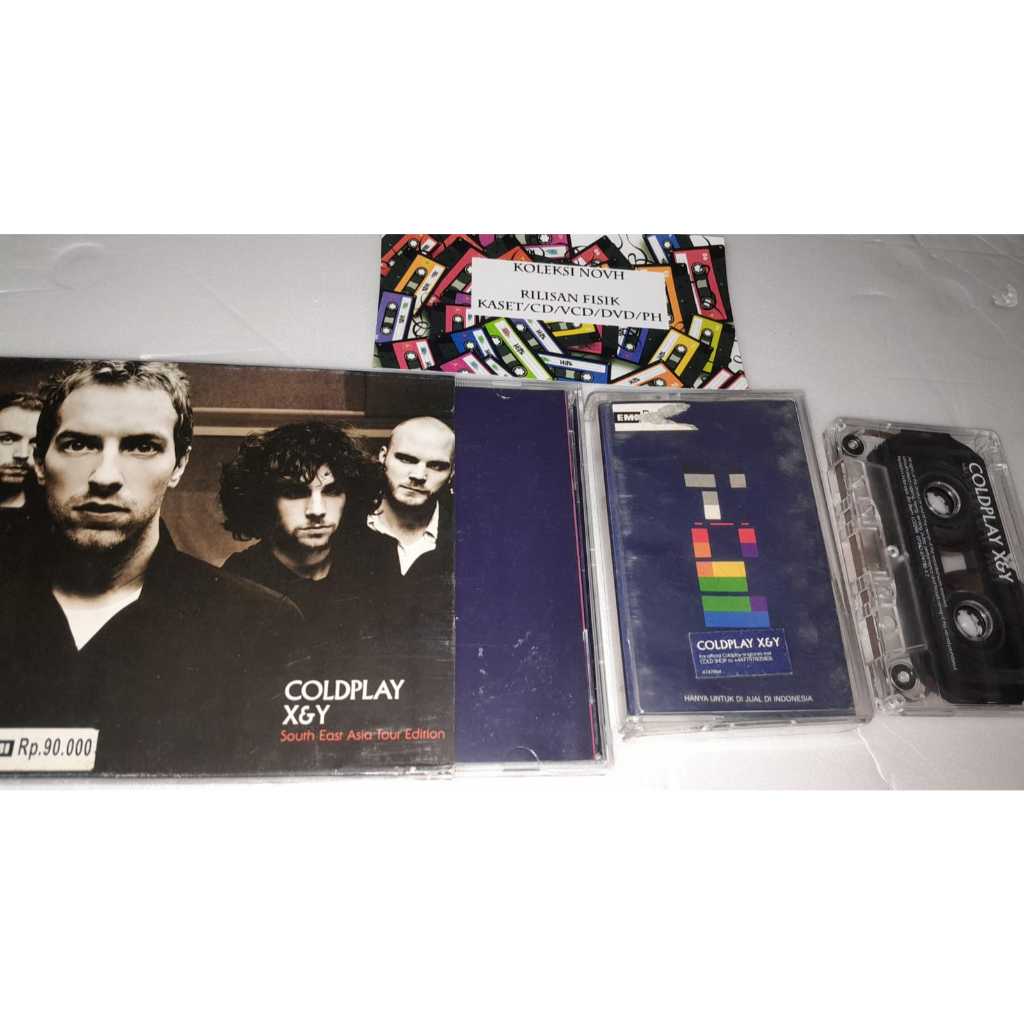 KASET dan CD ORIGINAL COLDPLAY - X&Y