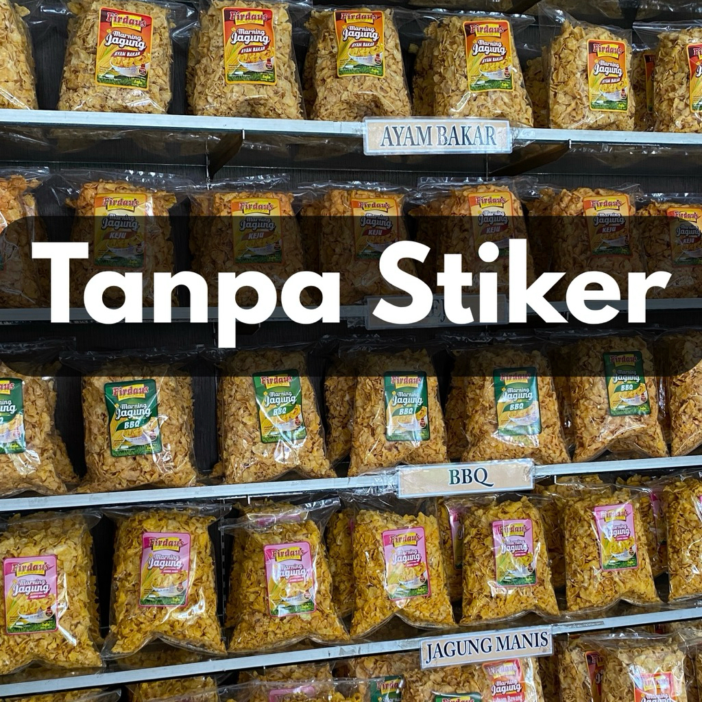 Marning Jagung Firdaus tanpa stiker berat 300 gr pre order