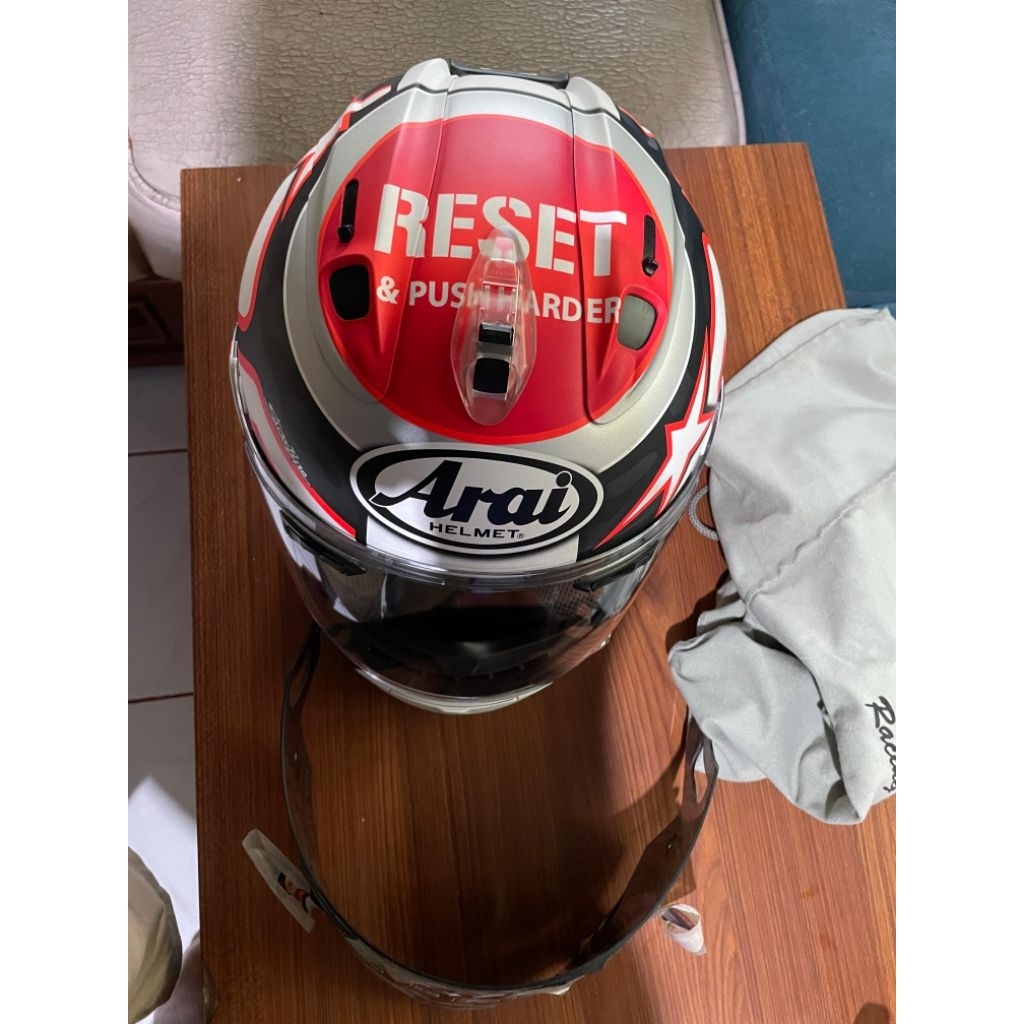 Preloved Arai RX7X Hayden Reset