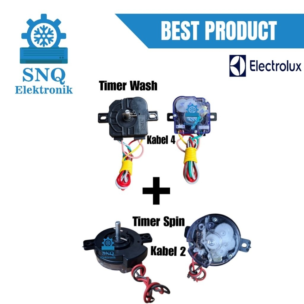 Timer pencuci dan timer pengering mesin cuci electrolux 2 tabung - Tombol pencuci dan pengering mesi