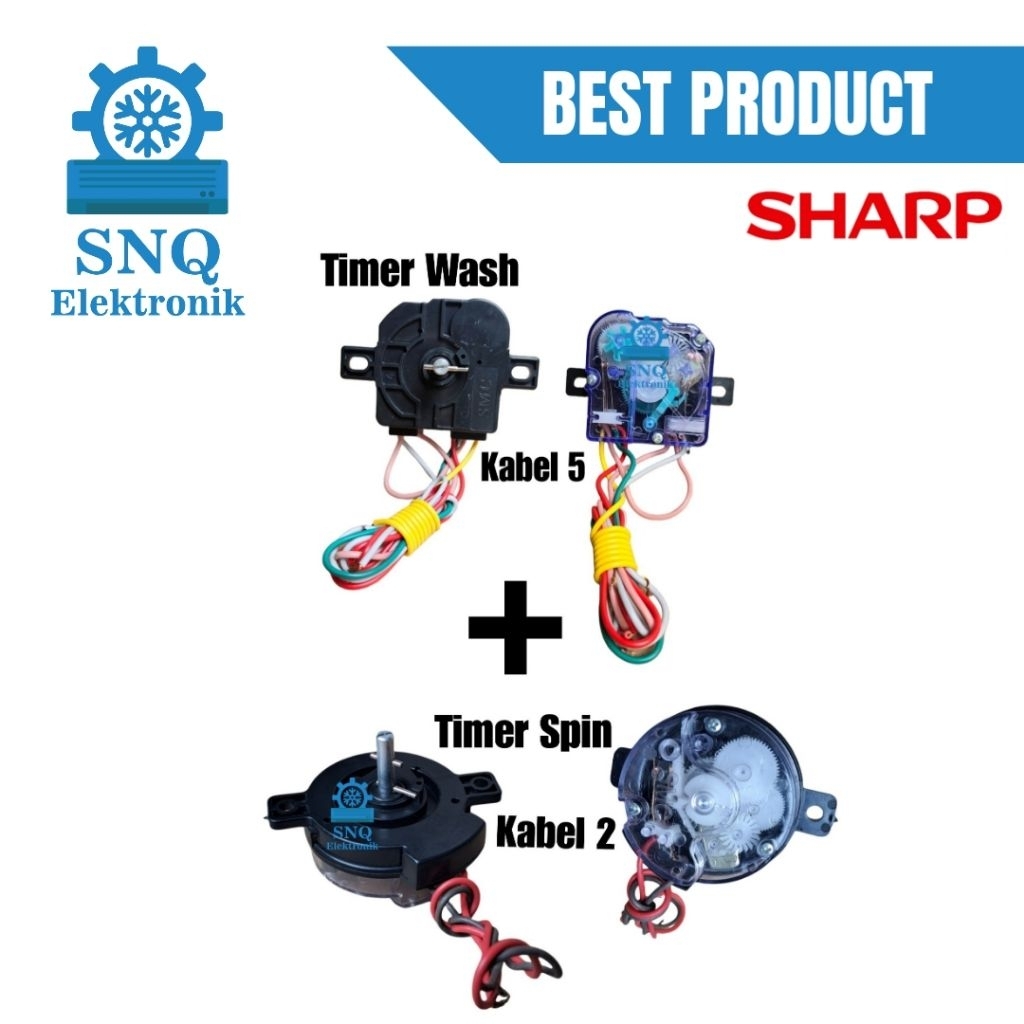Timer pencuci dan timer pengering mesin cuci sharp 2 tabung - Tombol pencuci dan pengering mesin cuc