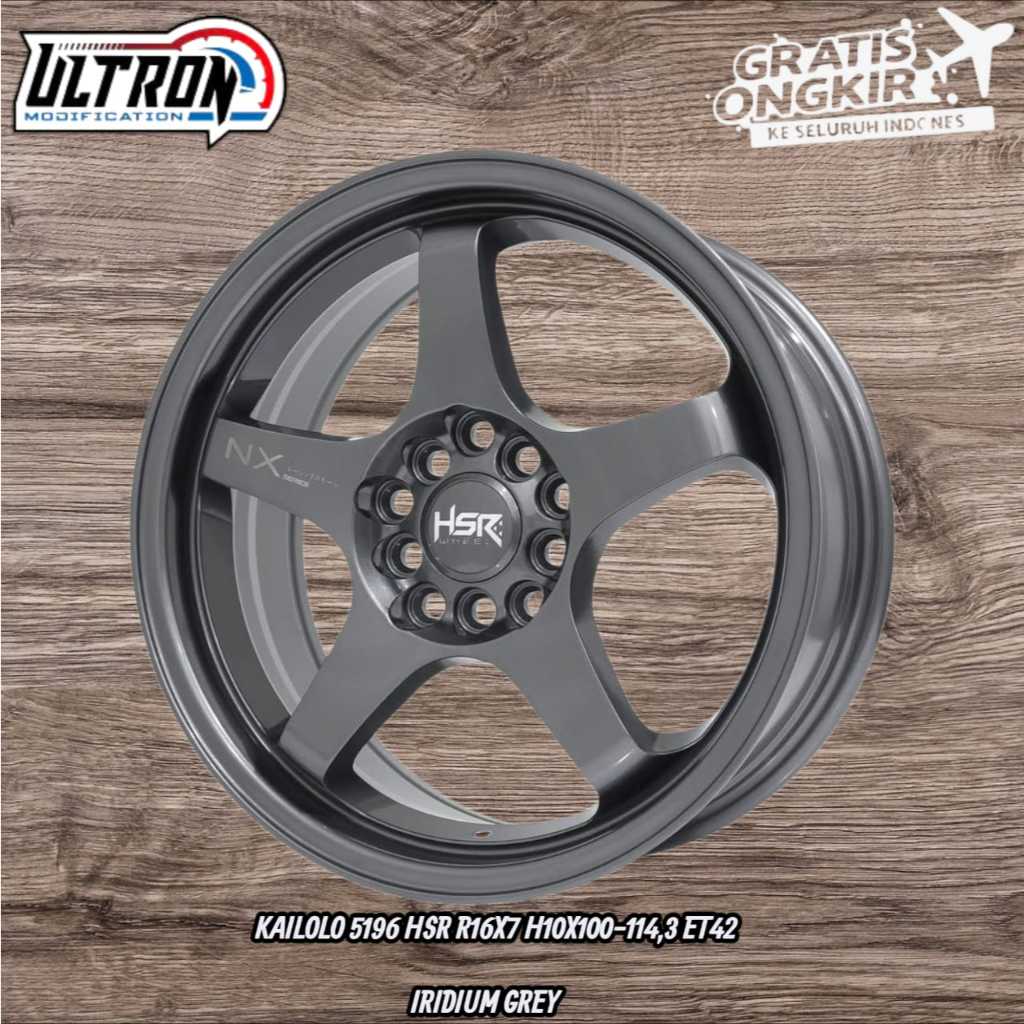 PELEK RING 16 TE37 HSR KAILOLO VELG R16 BUAT MOBIL INNOVA ERTIGA SIENTA GRAND MAXX