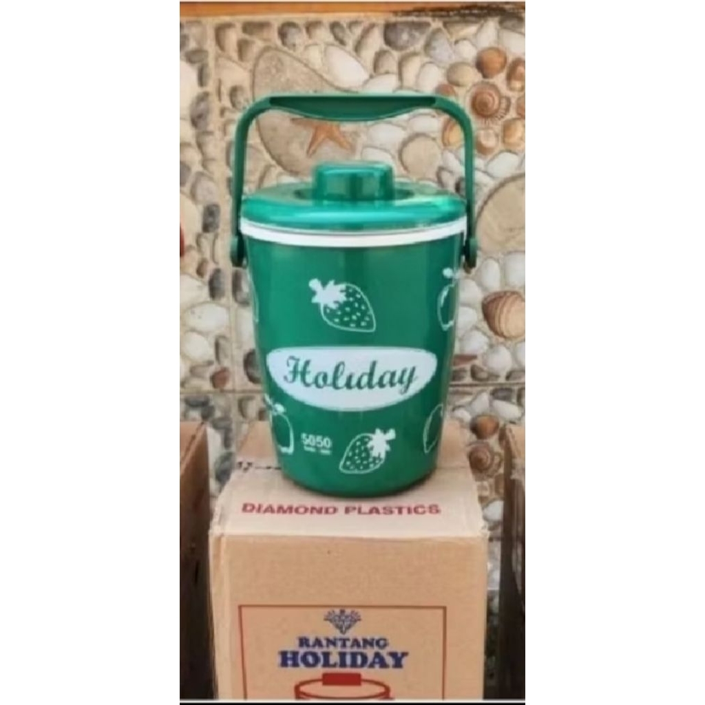 ZS. RICE BUCKET MINI 2,5LITER AIR. TERMOS ES/TERMOS NASI MAKANAN/RANTANG HOLIDAY