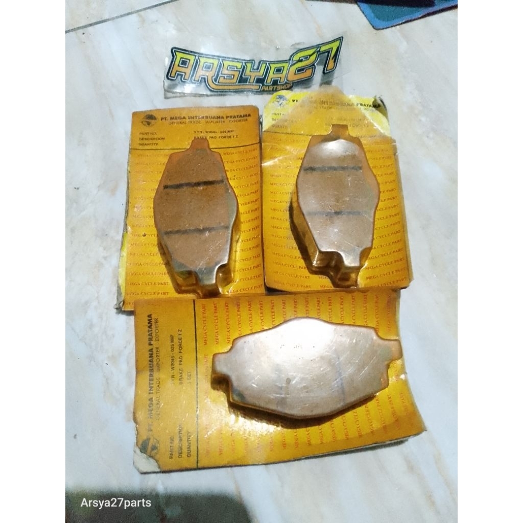 kampas rem cakram yamaha champ f1 f1z dt125 xt350 3pp nos Mega interbuana