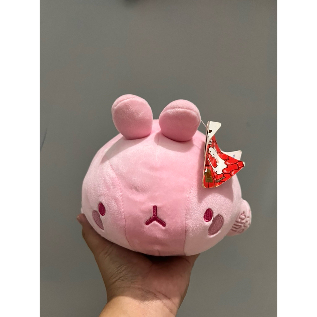 [BARU] Boneka kado/koleksi MOLANG rabbit PINK huening kai TXT original newtag