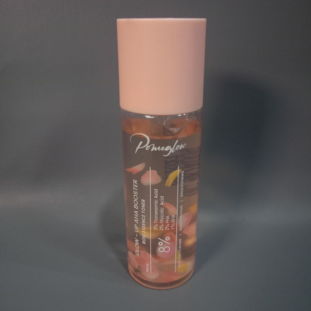 (Preloved) POMEGLOW Glow Up AHA Booster Exfoliating Toner 100ml