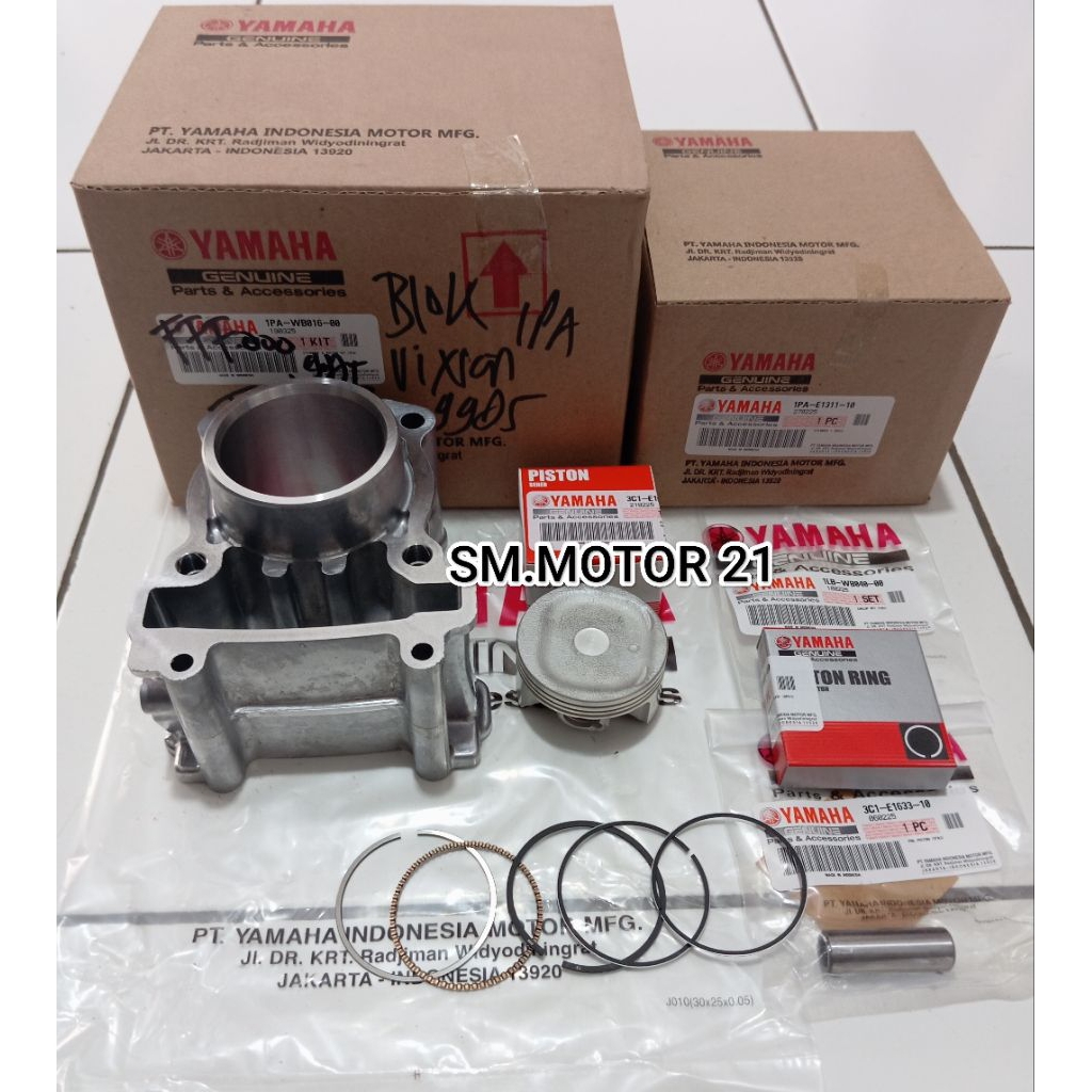 BLOK SEHER KOMPLIT 3C1/1PA ORIGINAL YGP VIXION NEW, VIXION OLD