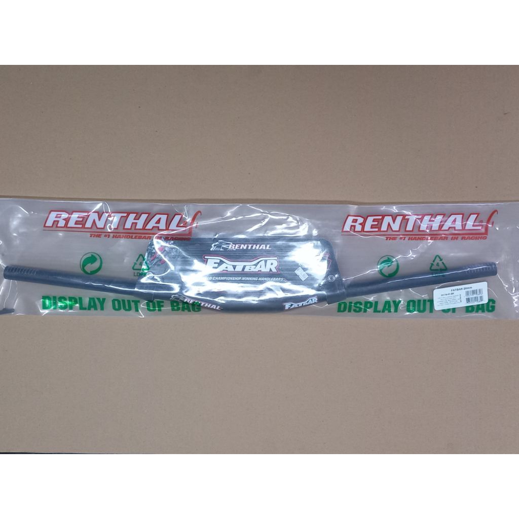 Handlebar Renthal Fatbar clamp 31.8 rise 20