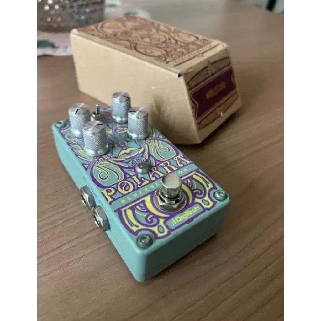 Digitech Polara Reverberator - Reverb Pedal - electric guitar - stompbox