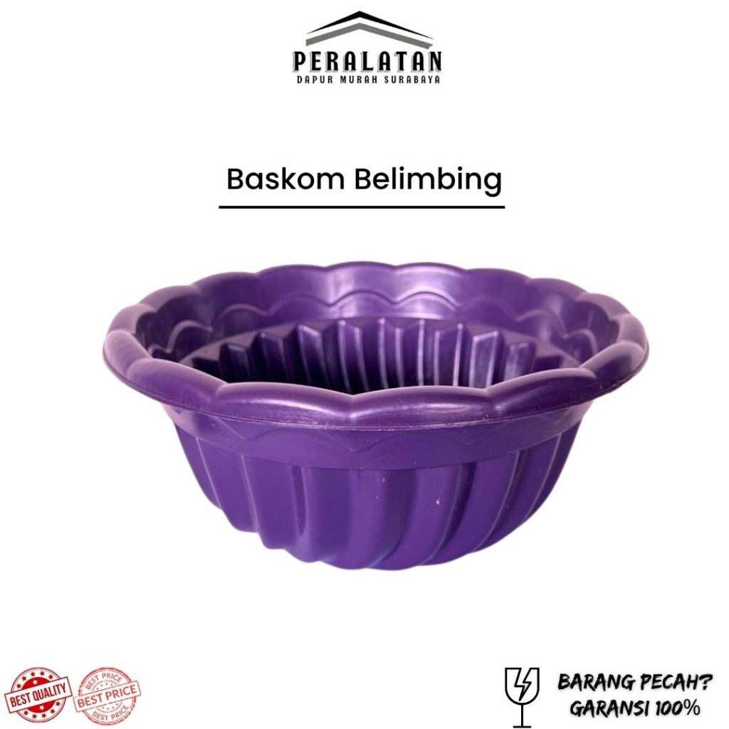24 PCS BASKOM BELIMBING UK 12 BASKOM PLASTIK / BASKOM KECIL / BASKOM PLASTIK TEBAL / BASKOM