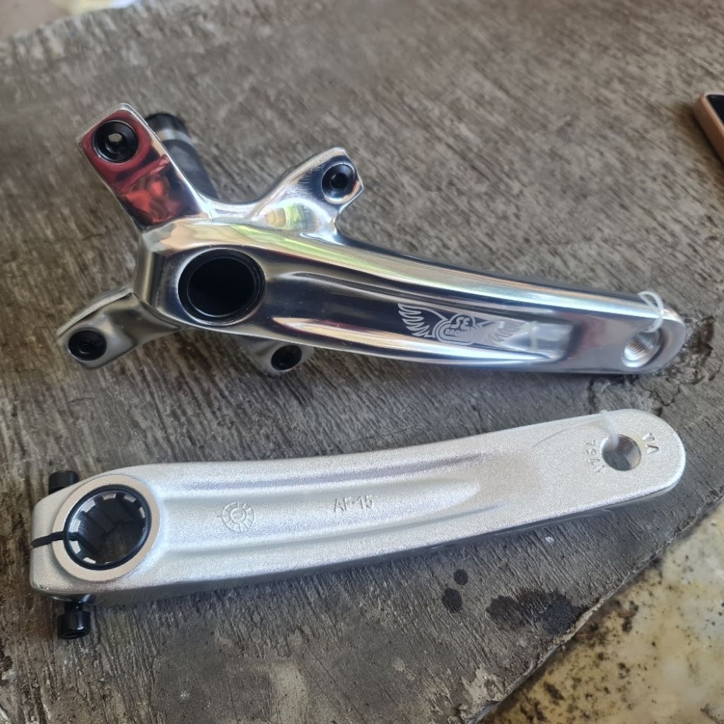 crank arm hollowtec 2 bmx race cross se racing bukan dxr