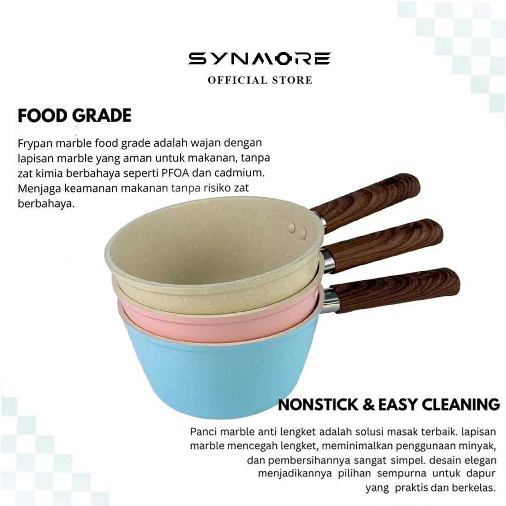 PANCI SUSU GRANITE SYNMORE 16 CM