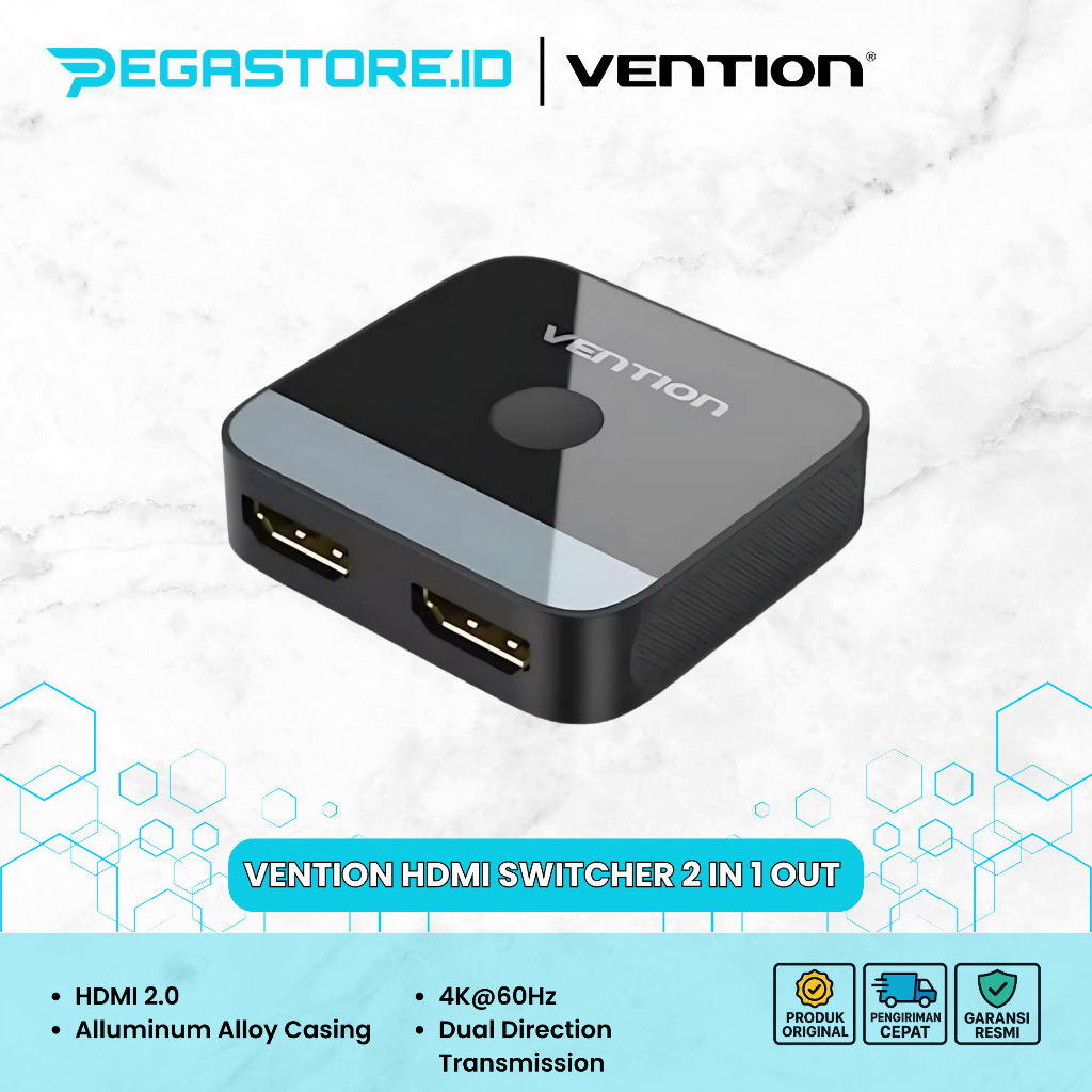 Vention HDMI SWITCHER 2 IN 1 Out