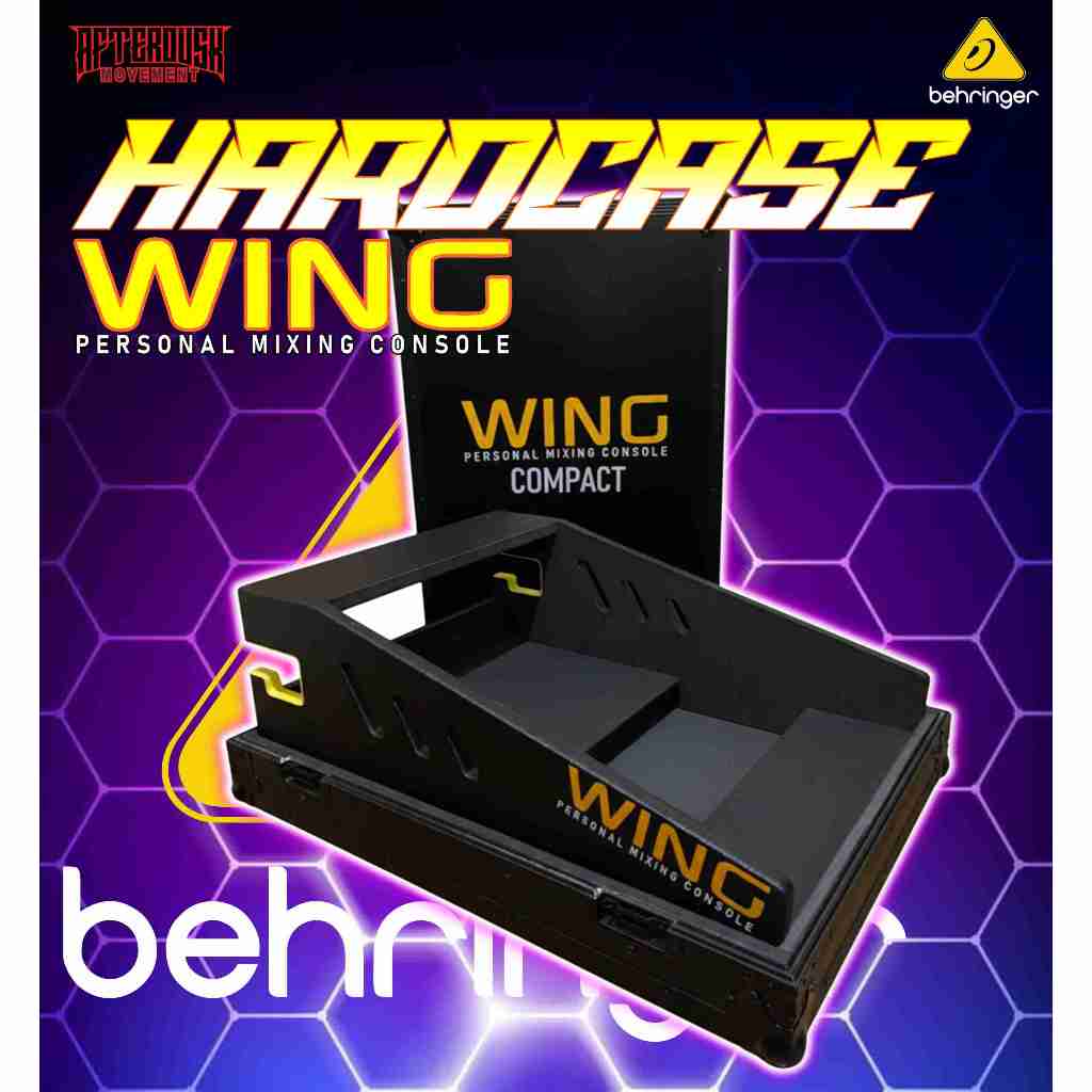 Hardcase behringer Wing compact full hitam